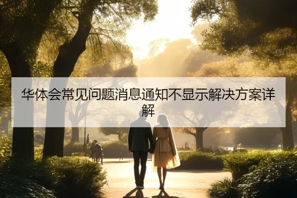 华体会常见问题消息通知不显示解决方案详解
