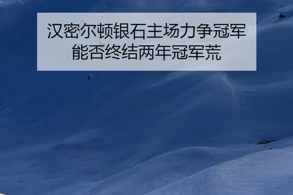 汉密尔顿银石主场力争冠军 能否终结两年冠军荒
